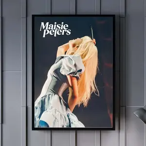 Maisie Peters 2024 Concert Poster Decor Decoration Room Photo Ornaments Print Artistic Wall