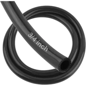 5Ft 3/4In Silicone Heater Hose for Cars, Cuttable Straight Car Coolant Radiator Hose for Water/Air Transfer, Vehicle Accessories Working Pressure 250PSI