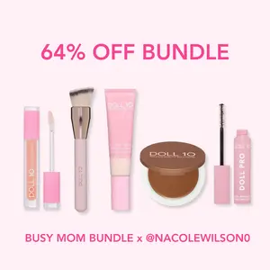 Busy Mom Bundle X Nacole Wilson | Tinted Moisturizer, Cream Bronzer, Lip Oil, and Mascara Bundle