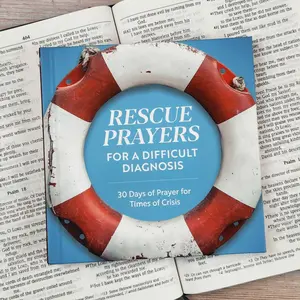 A Book of Prayers for a Difficult Diagnosis - Daily Devotional Prayer Book for Times of Crisis | Scripture-Based Faith-Inspiring 30-Day Christian Prayer Book for Illness, Grief, and Anxiety - Perfect Spiritual Gift For Friends, Family - Hardcover Book