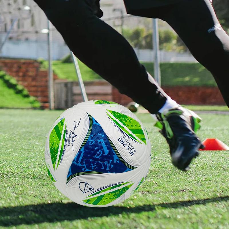 1 piece, Soccer Ball Size 5, Football Balls, 2026 World Cup Match Ball, Durable PU Material, Nylon Lining, Seamless High Elasticity, Ideal for Adults & Teens, Birthday Gift