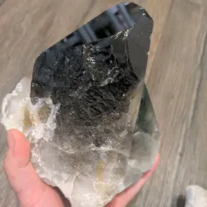 natural Black Quartz point