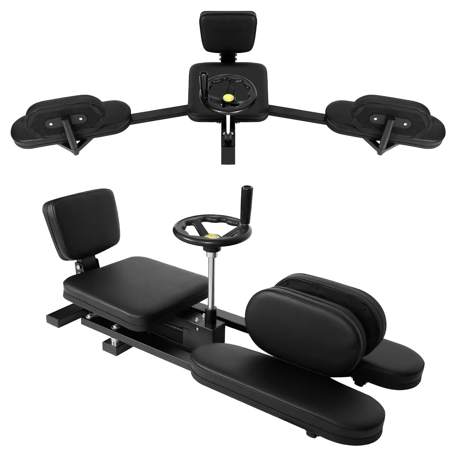 Leg Stretcher, 350lbs Leg Stretcher Machine, Stretch Machine 180 Degrees Heavy Duty Split Machine for Flexibility, Hip Stretcher for Home Yoga Gym Fitness(Black)