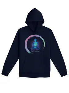 InterExistence Unisex Organic Hoodie - Front Rainbow Logo