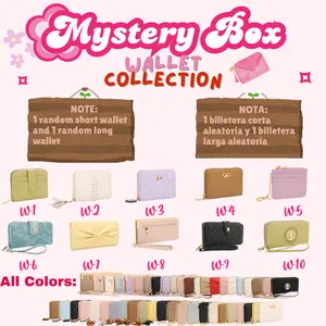 BagParty Wallet Collection Mytsery Box, Fashion Women Purse for Working, Travel, Gift and Holiday