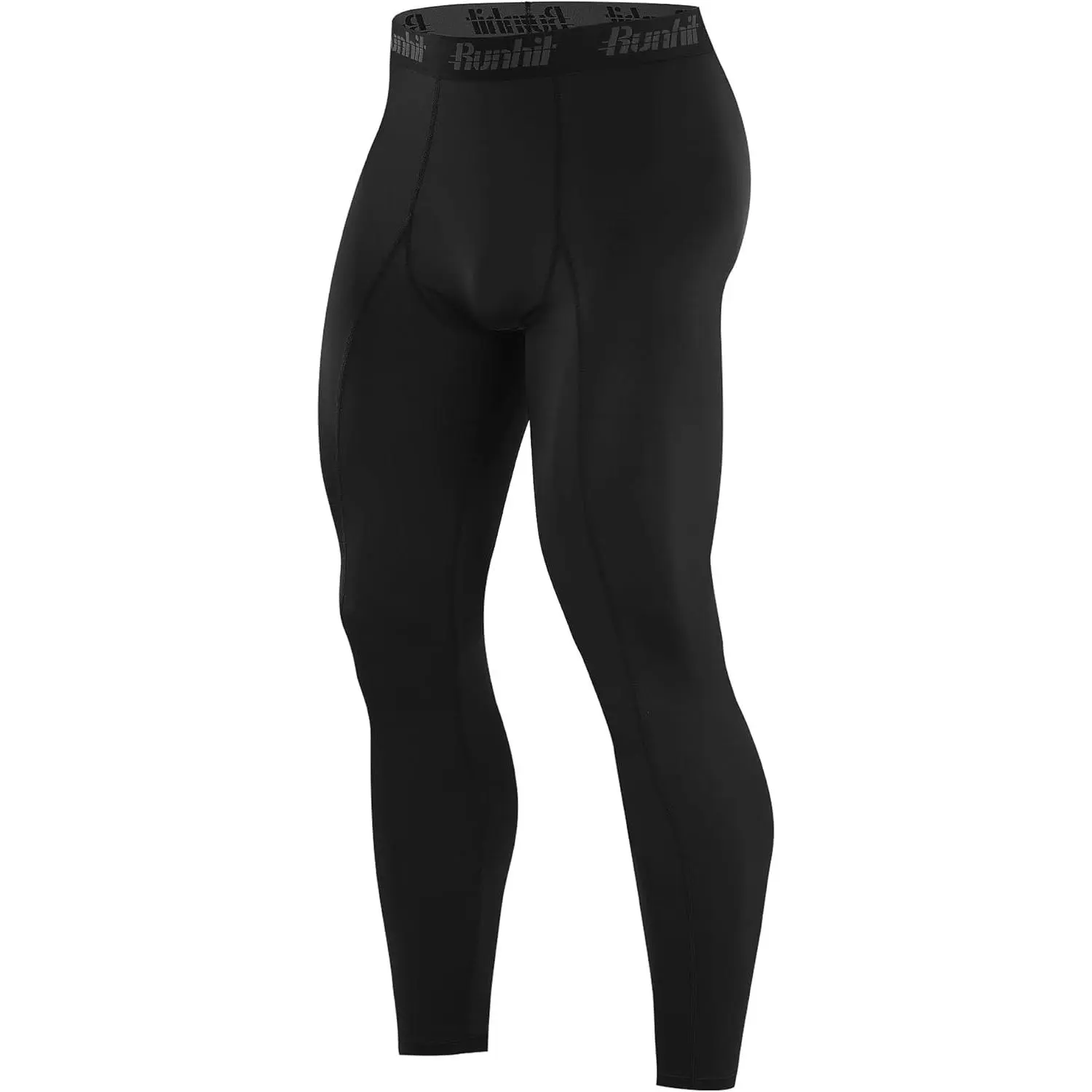 Men's Compression Pants, Quick-Dry Athletic Tights with 4-Way Stretch for Running, Biking, and Squats, Male, Universal, Martial Arts, 0.5Kg
