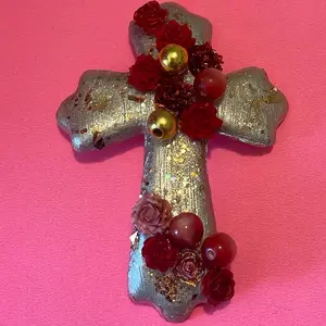 Custom Bling Clay Cross