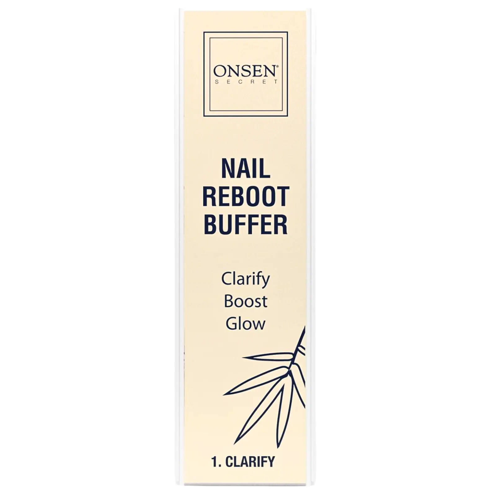 Onsen Secret Nail Reboot Buffer, 3 Piece Set