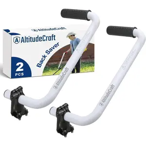 2-Pack Weed Eater Handle, Ergonomic String Trimmer Handle Extensions, Back Saver Lawn Trimmer Grips - Universal Weedeater Handle for Effortless Yard Maintenance (Patented)