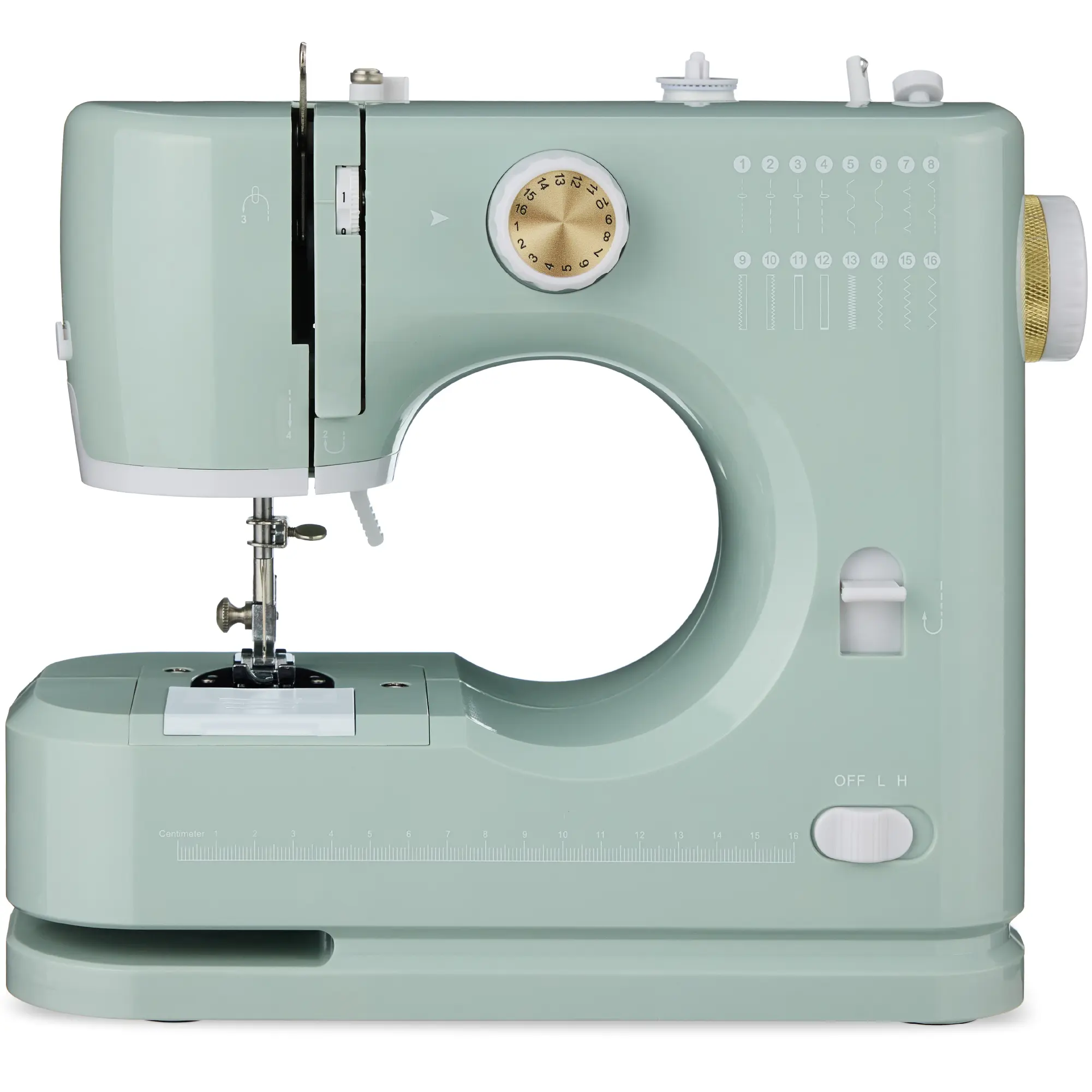 Best Choice Products 55-Piece Sewing Machine Kit for Beginners, w/ 16 Stitch Patterns, Double Stitching