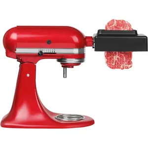 Meat tenderizer for kitchenaid stand mixerupdated stainless steel gears meat tenderizer attachment for all models kitchenaid sturdy and last black