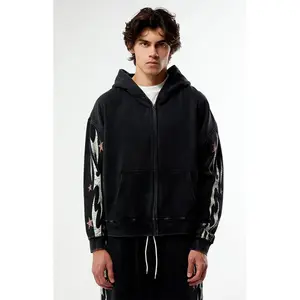 Pacsun Men's Cyber Full Zip Hoodie