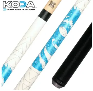 Koda Dragon Billiards Cue Stick - Matte Finish, 12.5mm Triangle Tip, Irish Linen Wrap, Dragon Print Design