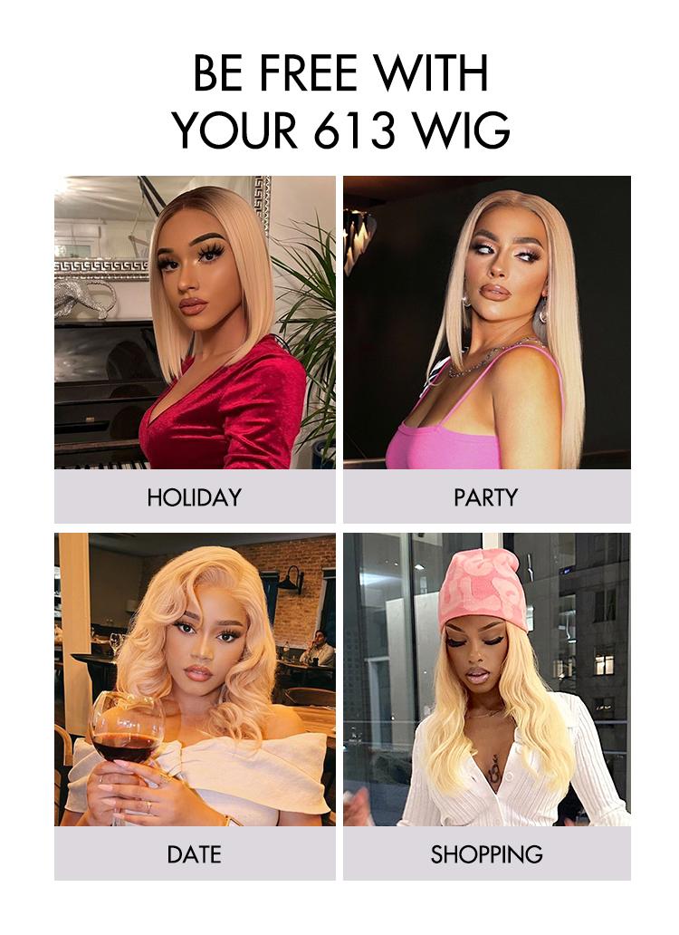 【LIVE】PreMax Wigs - 180% Density Easily Redyed 613 Silky Straight 5x5 Closure HD Lace Glueless Mid Part Long Wig Pre-cut & Plucked & Bleached