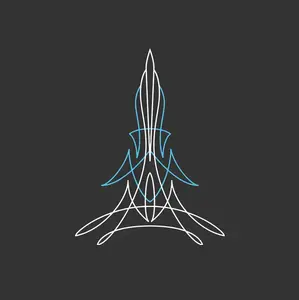 Cyber Sigilism Car Sticker, Abstract Tribal Pinstripe Vinyl Decal, Gothic Alt Aesthetic Car Decor, Minimalist Sharp Line Waterproof Decal for Laptop & Vehicle, JDM Style Cyberpunk Accessories