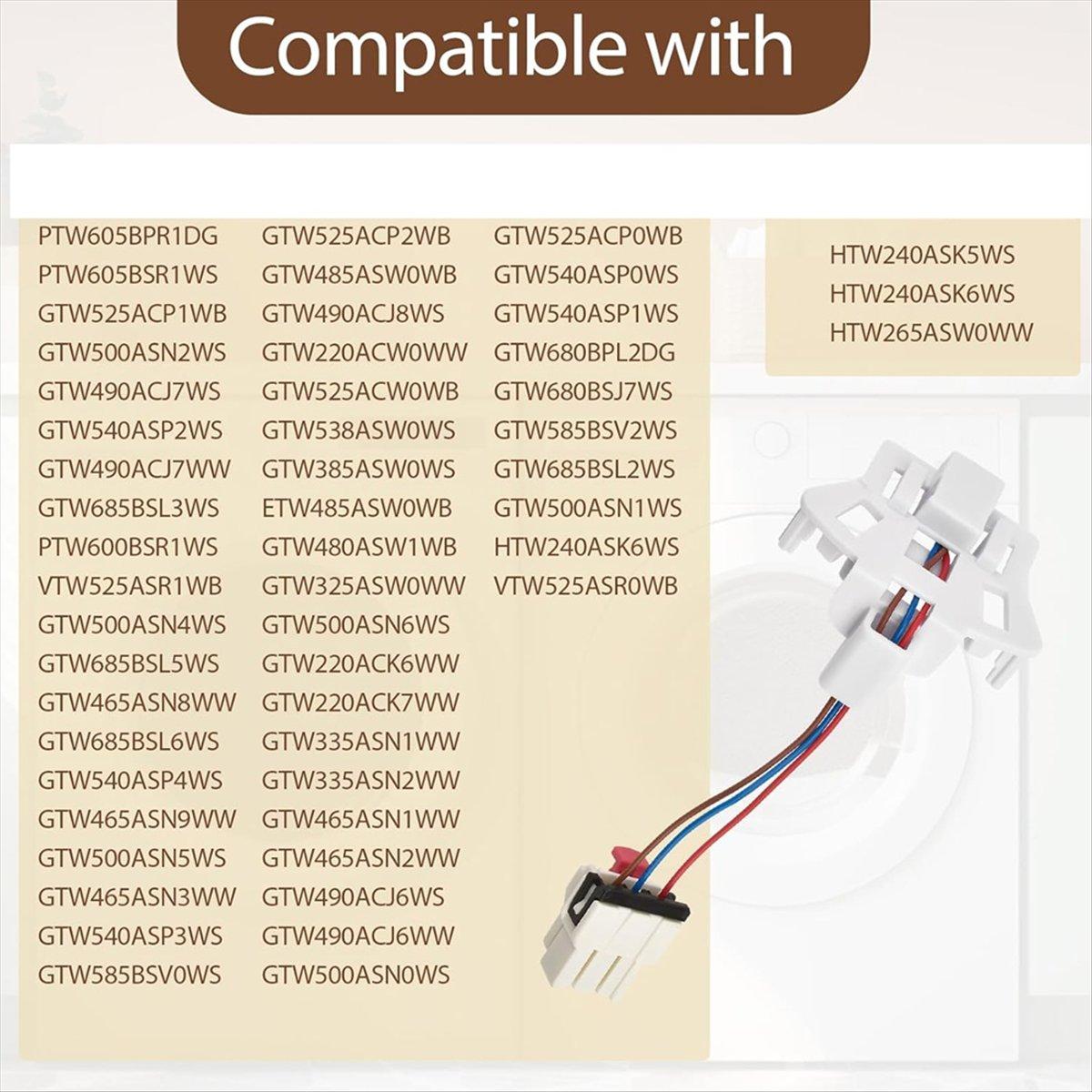 WH03X32158 WH12X26330 Washer Speed Sensor Compatible Machine Replaces WH12X25294 PS16619248 AP7020336 EAP166192