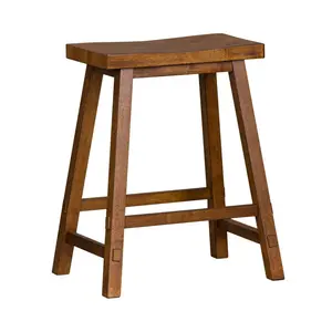 Creations 24 Inch Sawhorse Counter Stool - Tobacco (RTA) in Various
