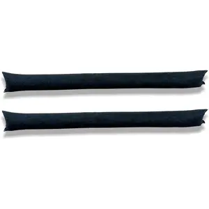 2Pcs 5FT Water Activated Flood Barriers for Garage and Home Doors, Sandless Sandbag for Rain Water Control, Easy to Use (5ft, 2Pack)
