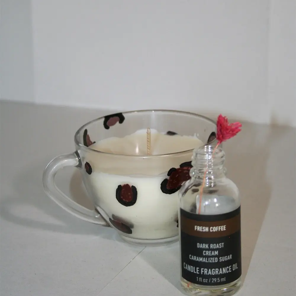 Cheetah candle