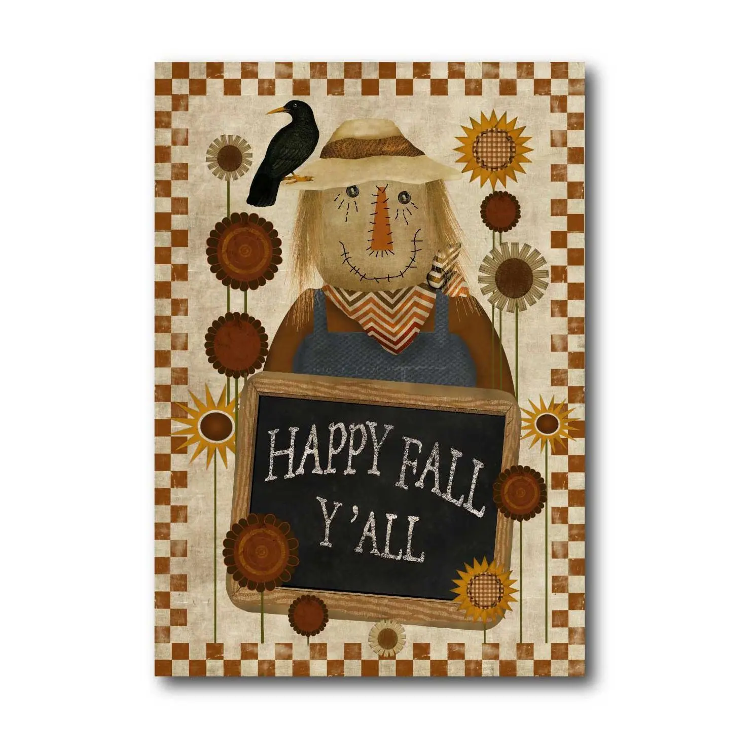 Courtside Market Happy Fall 12" x 18" Canvas Wa ll Art