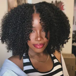 【Live Benefits】ISEE HAIR Wear Go Afro Curly Glueless Wigs Human Hair 7*5 HD Lace Front Wigs Pre Plucked Tiny Knots Glueless Human Wigs Beginners Friendly #TikTokShopHolidayHaul