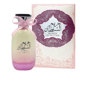 Ard Al Zaafaran Hareem Al Sultan Women's Eau de Parfum (EDP Spray) - 100mL (3.4 fl oz), Floral-Fresh-Vanilla Fragrance, Alcohol-Free, Single Item, Apply on Skin