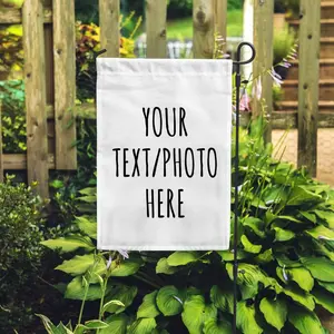 Custom Garden Flag, Personalized Garden Flag, Garden Gift, Outdoor Decor, Advertising, Event Banner, Double-Sided - Add Your Photo Or Text, Gift For Family, Gift For Him, Gift For Her
