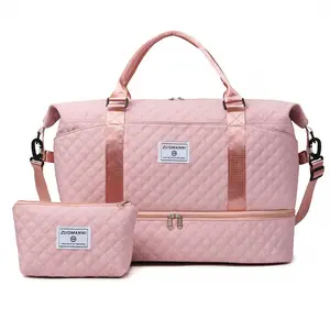 Travel Duffle Bag,Weekender Bags for Women with Shoe Compartment，Carry on Overnight Bag with Toiletry Bag,Gym Duffel Bag with Wet Pocket, Hospital Bags for Labor and Delivery