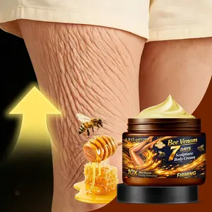 Sumifang Bee Venom Body Cream 120g, Vitamin C + Salicylic Acid, Boosts Elasticity, Smooths Skin, Deeply Nourishes, Tightens, Lifts, Moisturizes