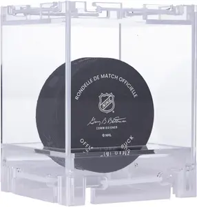 Acrylic Stackable and Collapsible Hockey Puck Display Case