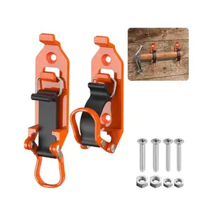 2pcs Shovel Mount for Roof Rack, Garage Shovel Holder, Quick Release Axe Holder, Wall Mounting Brackets for Truck Bike Storage