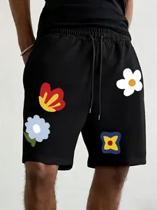 ✨Y2K Flower Power Shorts | Trending on TikTok!Elastic Waistband, Fun Floral Designs | Comfortable & Versatile for Any Occasion | Men's & Women's Streetwear Essential
