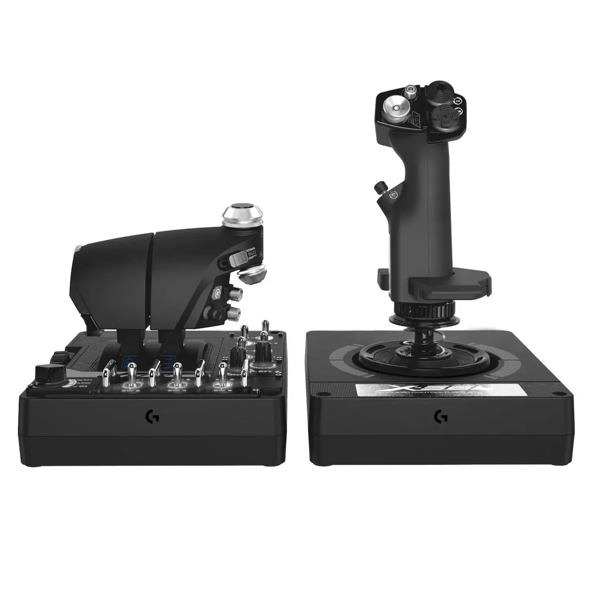 Logitech X56 HOTAS Microsoft Flight Simulator RGB Dual-Throttle and Joystick