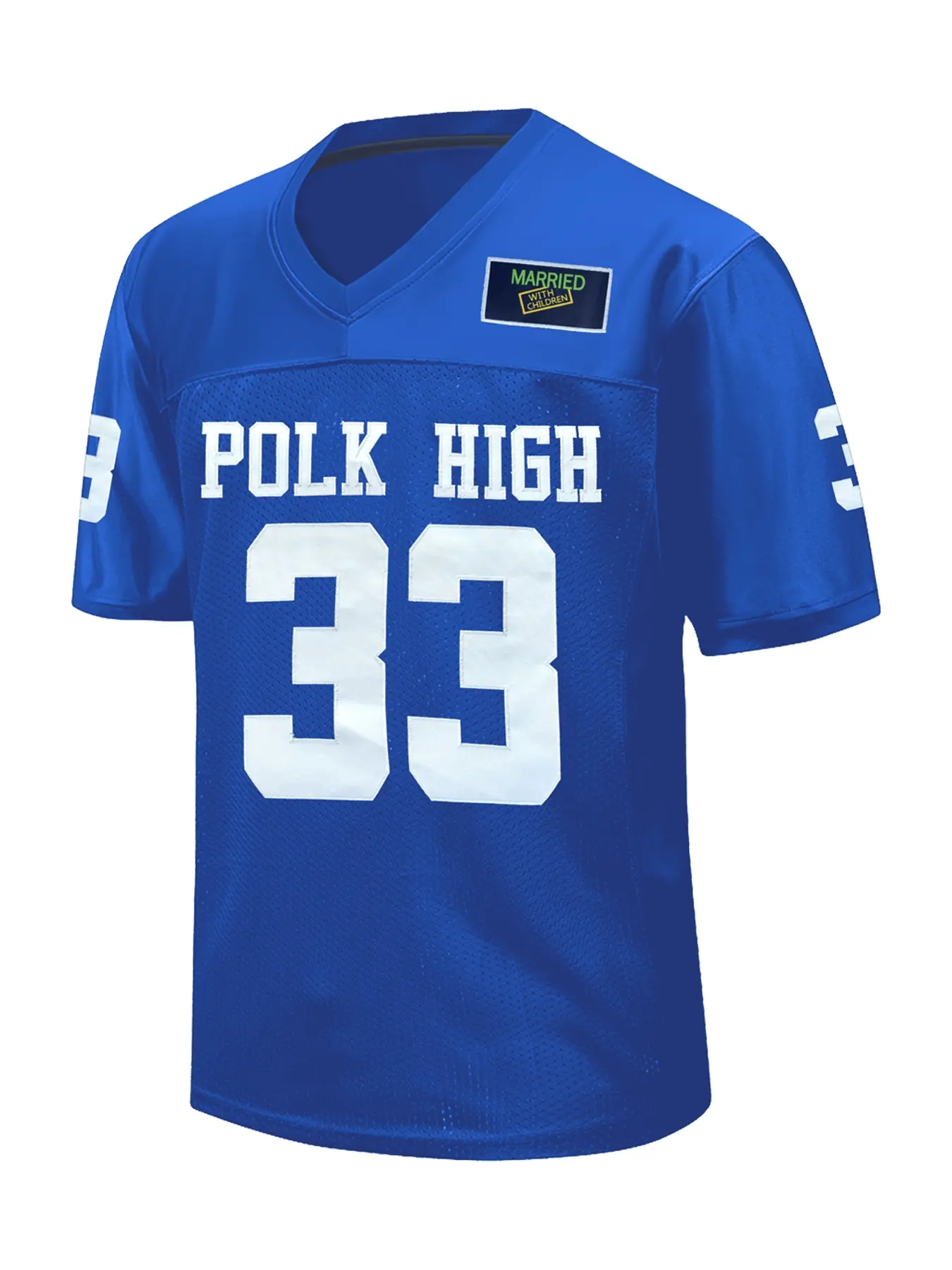 Al Bundy 33 Polk High Football Jersey for Men S-XXXL Blue/White Sports Jersey Sports Tops Sports Clothing