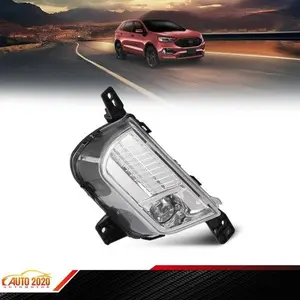 Clear LED Fog Light Driving Lamp Fit For 2019 2020 2021 2022 Ford Edge RH Right