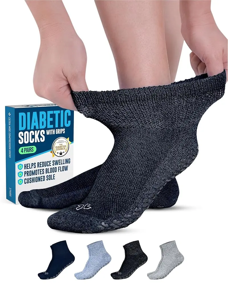 Blue/Gray Pack - 4 Pairs