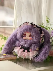 CN-Jiimo-Rose Dream Island Collection 600% v3 series Mystery Boxes Bag Pendant Bunny Plush Dolls Soft Collectibles