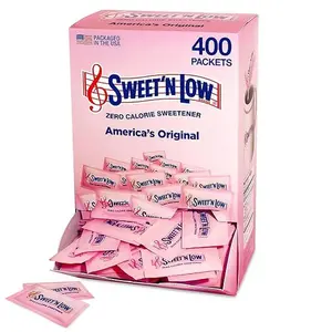 Sweet'N Low Zero Calorie Sweetener Packets, 400 Ct