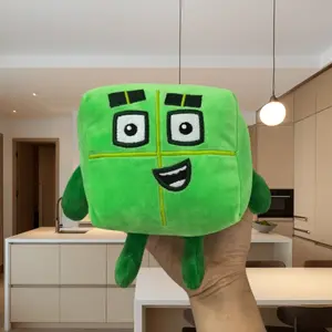 Colorful Cartoon Number Blocks Plush Toy - Vibrant Math-Themed Stuffed Dolls with Numbers 1-10, Soft & Cute Design for Youngsters, Ideal Birthday or Festival Gift, Educational Gift Item|Playful Design|Soft Fabric Dolls, Plush Toys