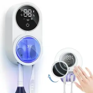 Smart Toothbrush Holder, USB Charging Disinfector Box, UV Sanitizer, Automatic Induction Stand, Toothbrush Storage, Bathroom Accessory, Uv Toothbrush Holders