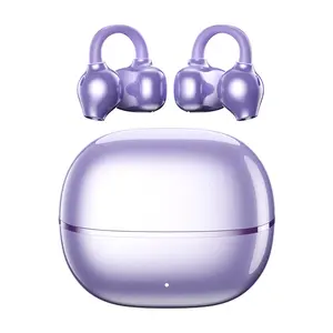 Earclip C7 Clip-on Design Wireless Earphones, Upgraded Panoramic Sound Headset, Comfortable Wearing  Sports Earbuds for Work, Fitness