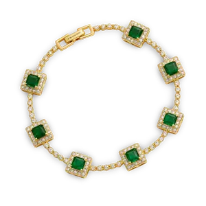 Envy Gemstone Bracelet - Yellow Gold