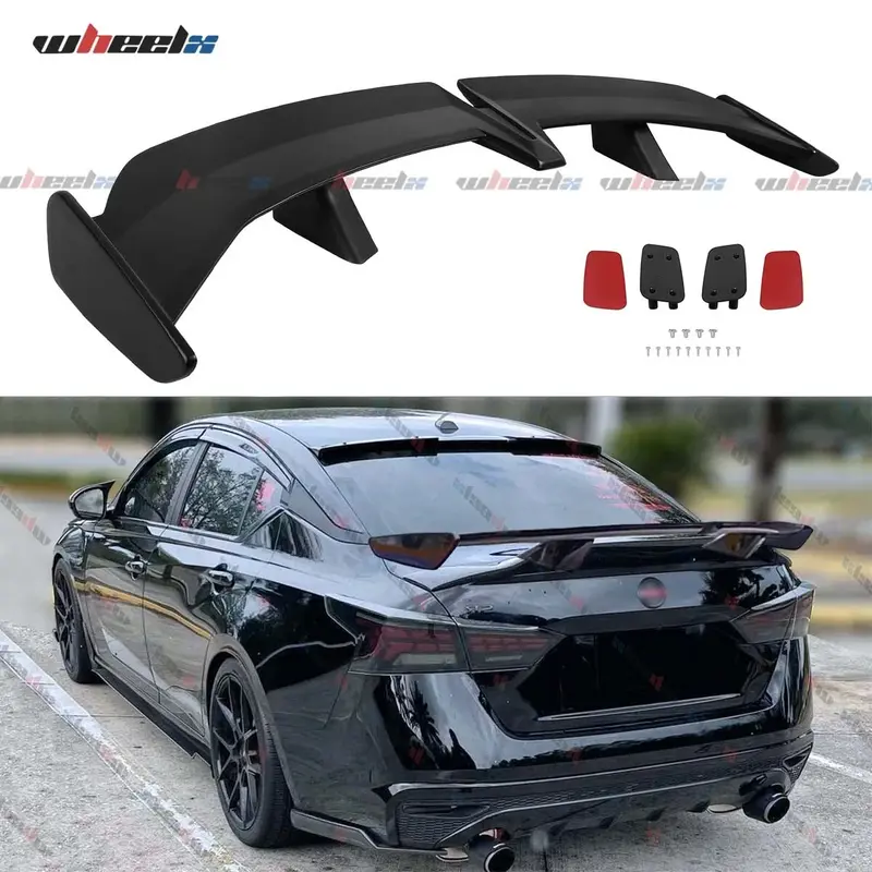 55" MP Sport Style Universal Trunk Spoiler | Pro-Grade Gloss Black Carbon Fiber | Fit BMW/Toyota/Honda/Audi/Infiniti/Kia/Nissan Altima 🔥 #ValentinesGift  #MPSportStyleSpoiler