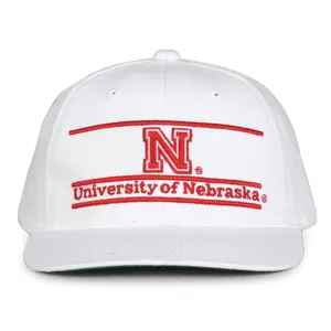 Nebraska Hat Retro Snapback Bar Design