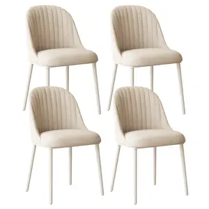 Guyii Modern Dining Chairs Set of 2/4/6 with Ergonomic Design & Metal Legs for Kitchen Living Room & Breakfast Nook Stylish Comfortable & Durable summerwins