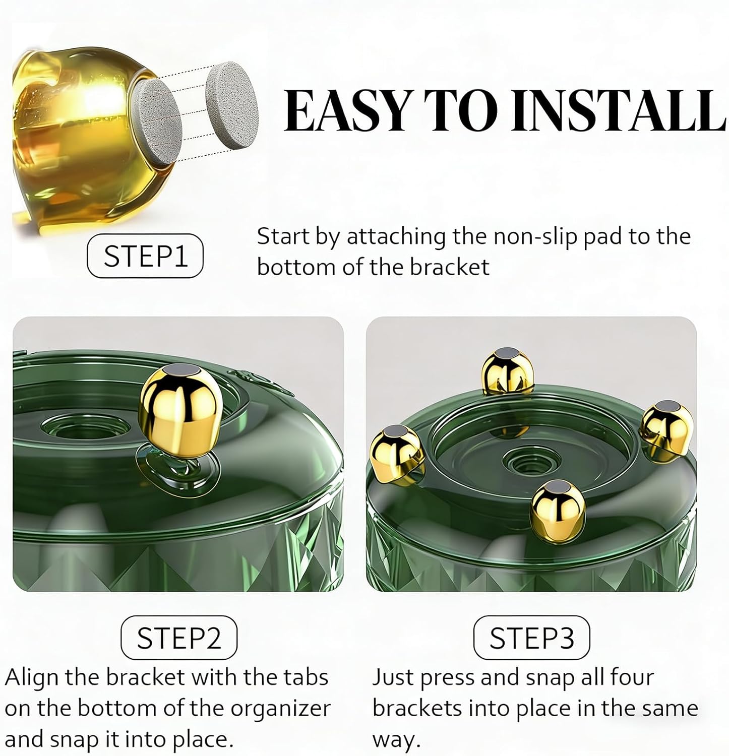 10 Pack Adhesive Pencil Holder for Desk, Silicone Pen Holder for Wall, Clipboard & Laptop with 15 Upgraded Sticky Pads, Rugged Grip Pencil Holders for Classroom Teacher Essentials (Black)