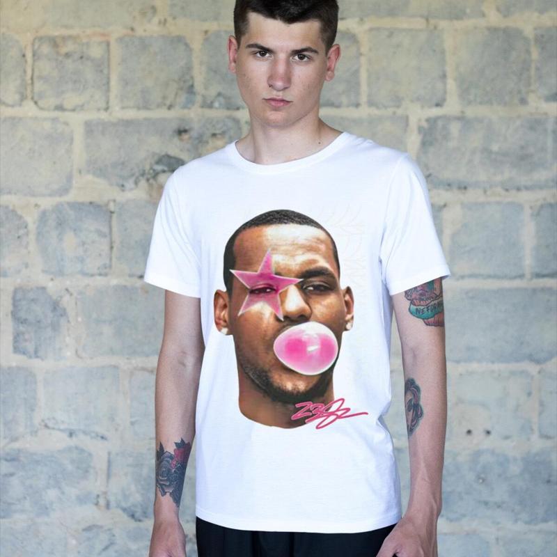 Lebron James Bubble Gum Pink Boxy Cotton Tee Shirt Boxy Shirt Opium, y2k, fashion, streetwear, unisex, men, women, cotton, crew neck, y2k streetwear  graphic  tee graphic  tee