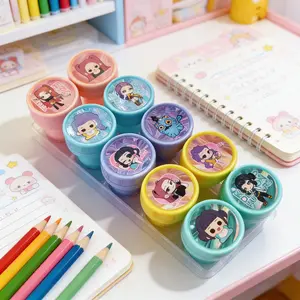 Korean Demon Hunter Stamp Party Favor, Children Classroom Reward, School Prize, Candy Bag Gift, Birthday Party Gift