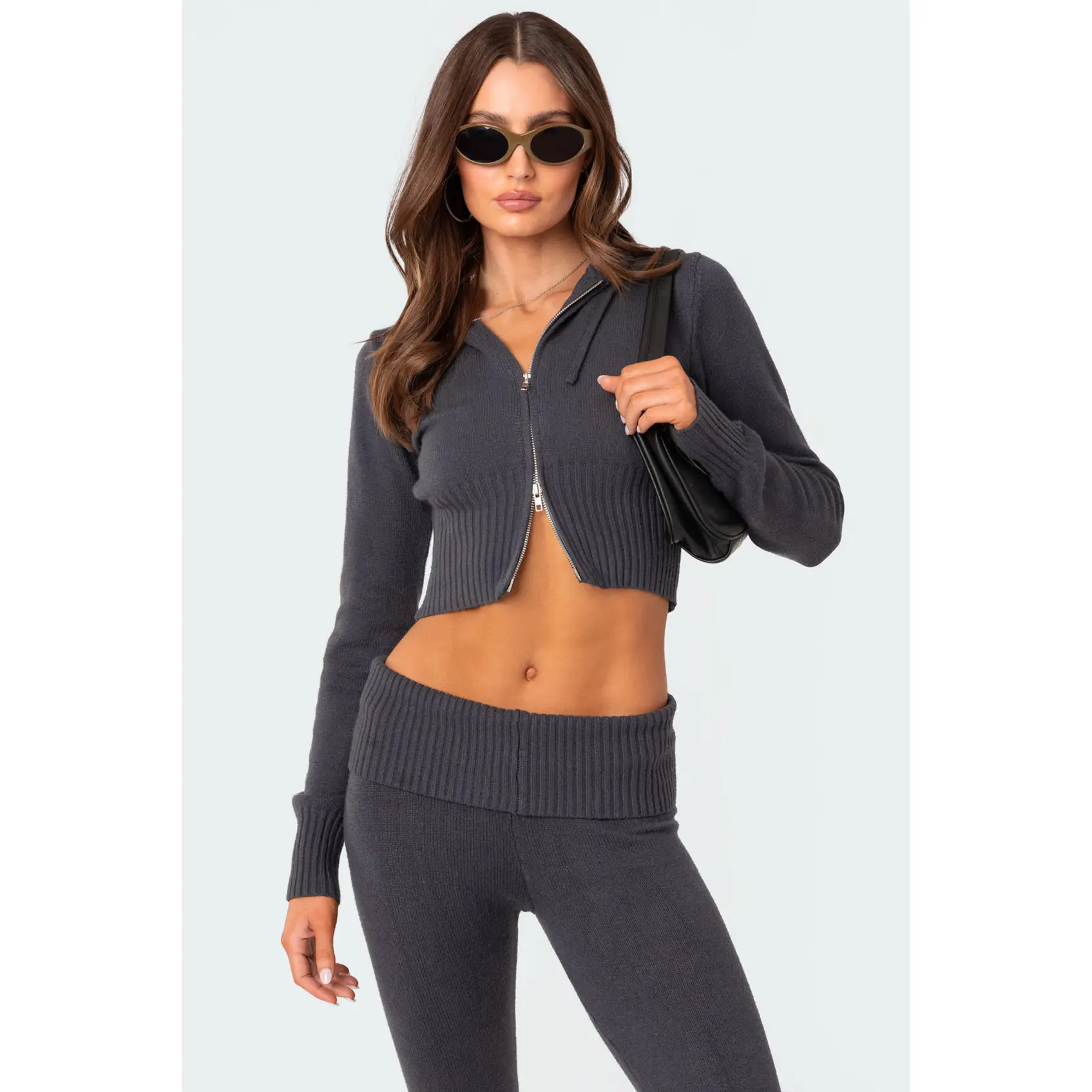 Desiree Knitted Hooded Cardigan Desiree Knitted Hooded Cardigan