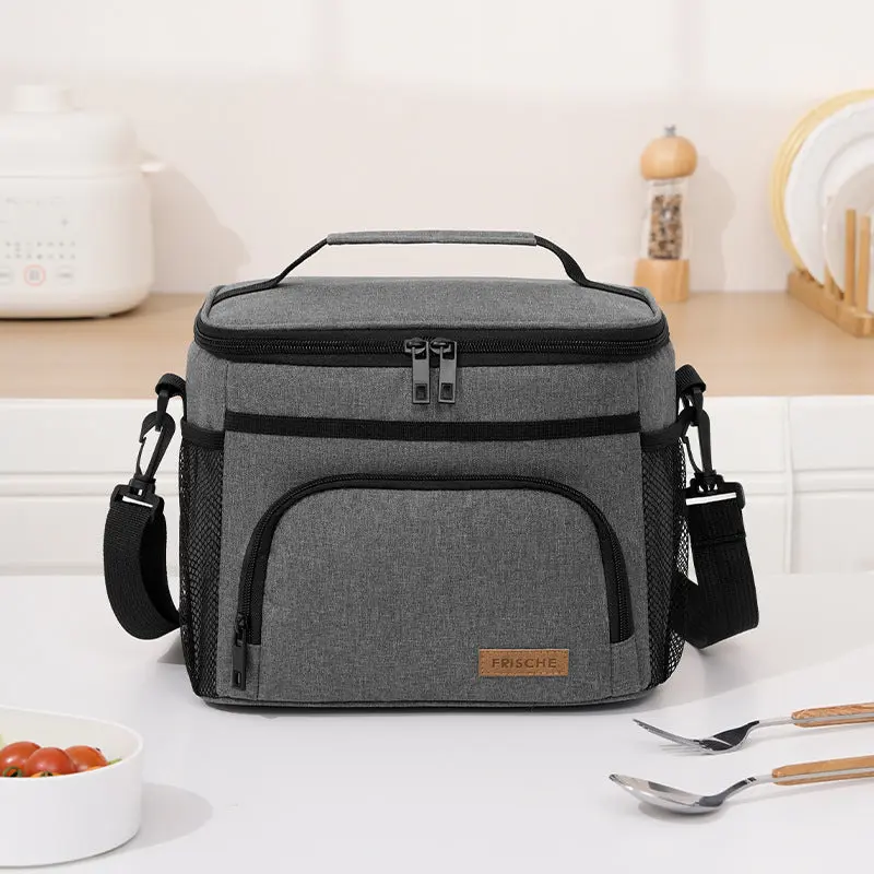 Portable Insulated Lunch Bag | Office Worker Packed Lunch & Outdoor Picnic Cooler